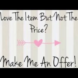All prices are negotiable!!